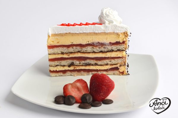 Torta Kapri parče 140g