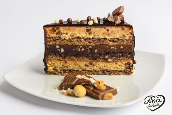 Torta sa Milka® čokoladom parče 140g