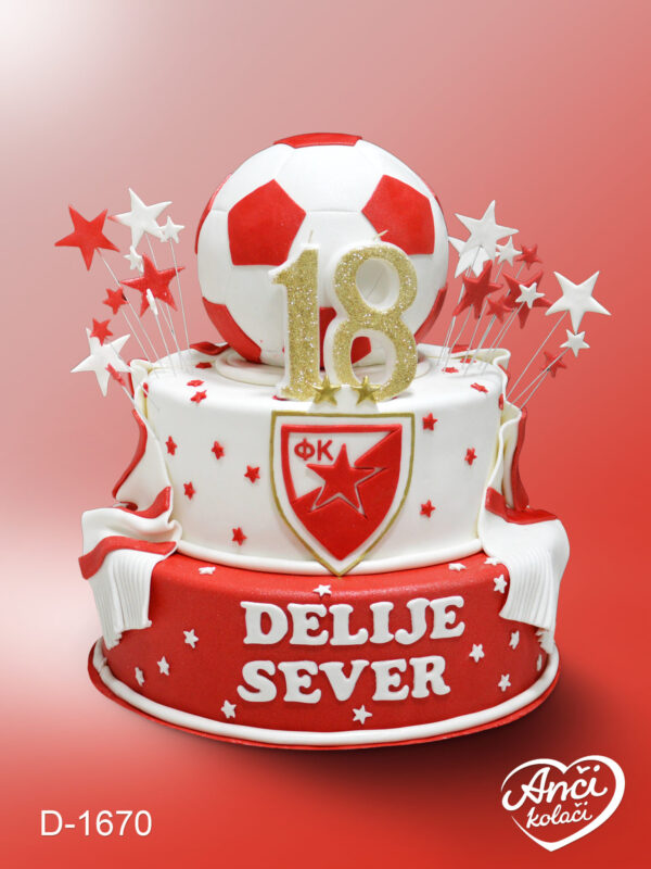 Delije lux torta