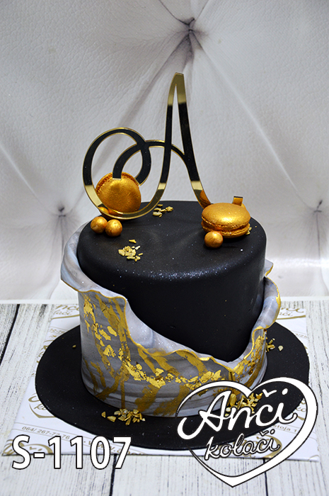 Gold marble