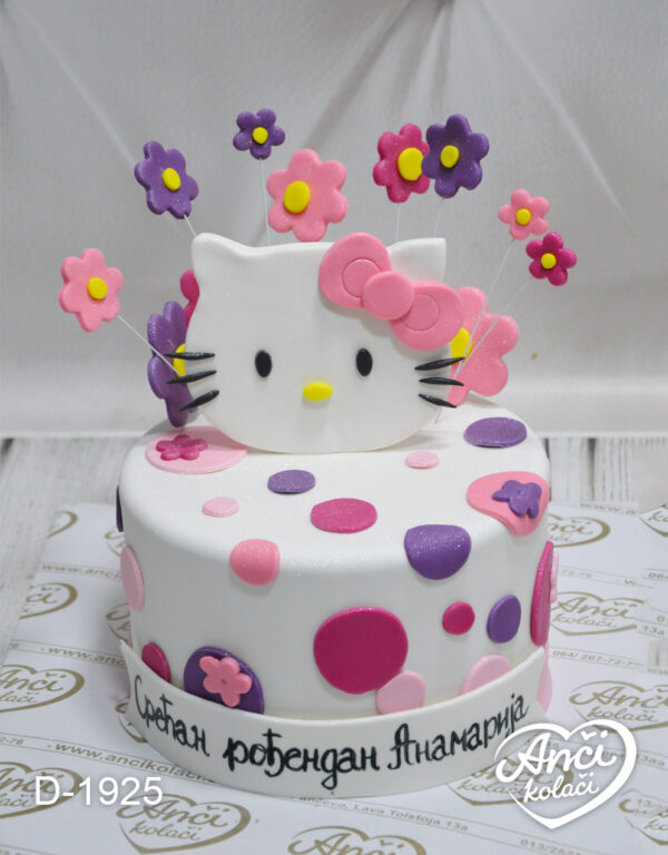 Kitty i cvetovi