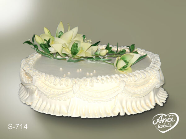 Lux torta sa cvećem