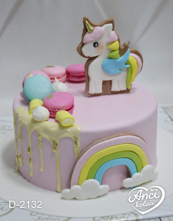 Macarons unicorn