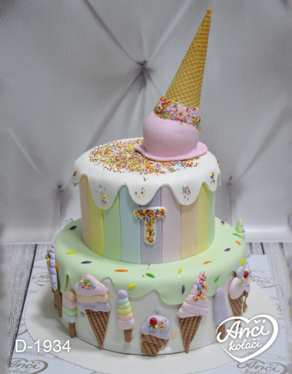 Sladoledić torta
