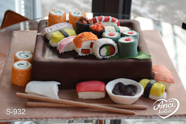 Suši torta